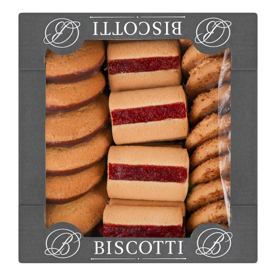 Печиво пісоч.фраголін.мікс Biscotti 550г