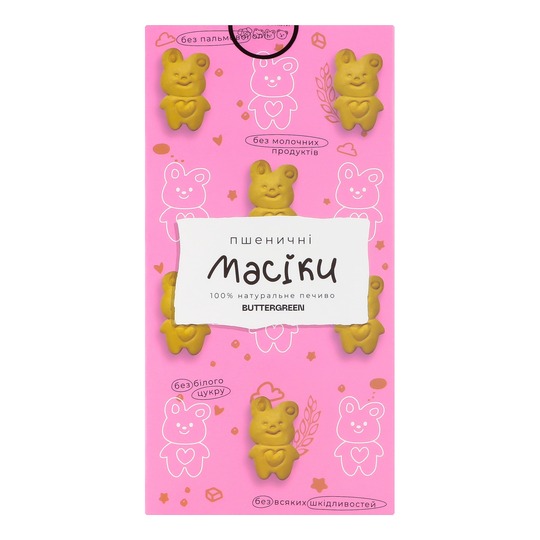 Печиво пшеничне масіки Buttergreen 120г