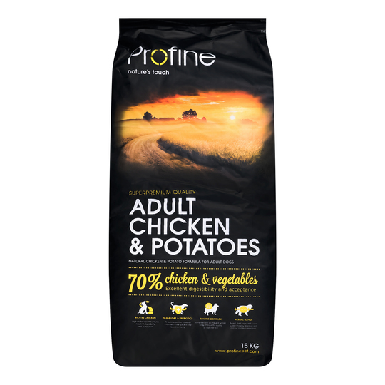 Корм д/соб.сух. Profine з кур. карт.15кг