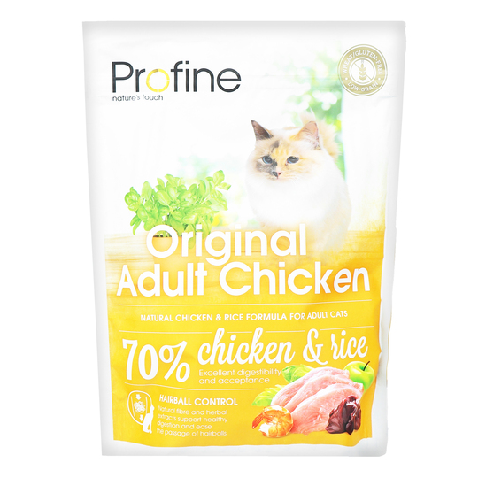 Корм д/кот.сух. Profine Orig. курка 300г