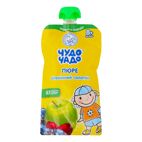 Пюре Вітамін.салатик Чудо-Чадо 180г