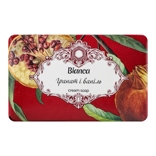 Мило гранат і ваніль Bianca 200г