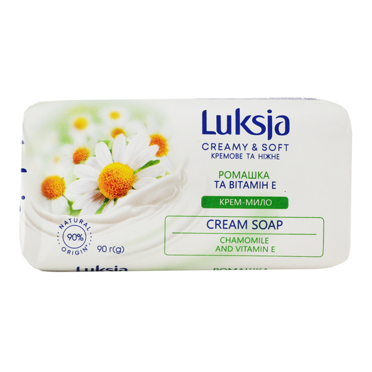 Крем-мило тв.ромашка + віт.Е Luksja 90г