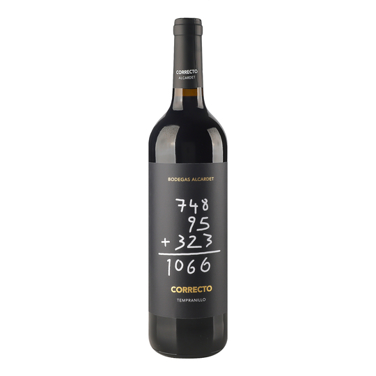 Вино Correcto Tempranillo ч/сухе13%0,75л