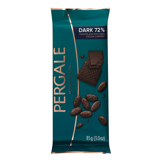 Шоколад чорний Pergale 72% 85г
