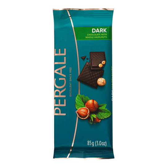 Шоколад чорн.ціл.ліс.горіх. Pergale 85г