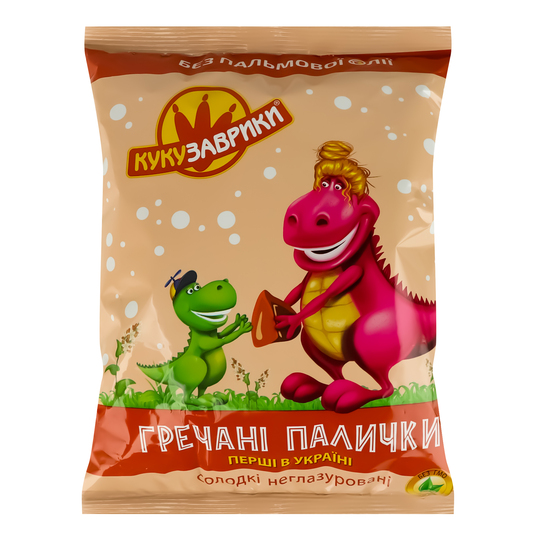 Палички кукур.греч.негл.Кукузаврики 50г