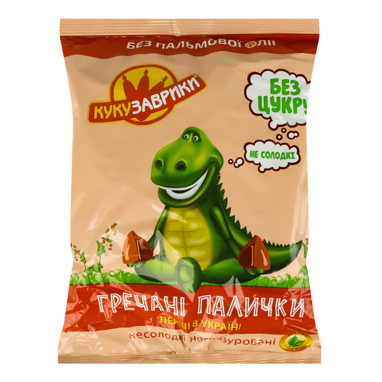 Палички кукур.греч.б/цук.Кукузаврики 50г