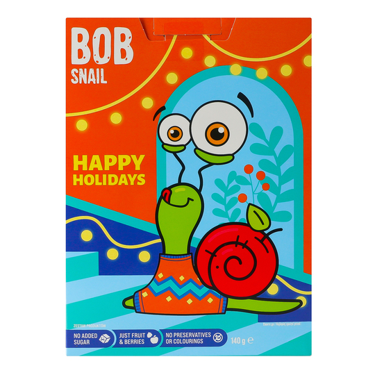 Набір Різдвяний з ігр.Равлик Боб 140г