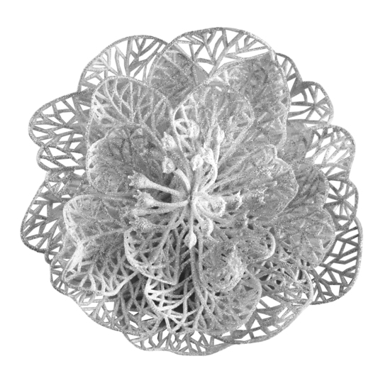 Прикраса Mis Lt Квітка новорічна 3Д мала