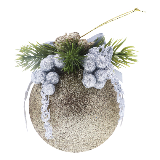 Декор куля Mis Lt пластик 8см