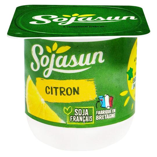 Йогурт соєвий Sojasun лимон 100г