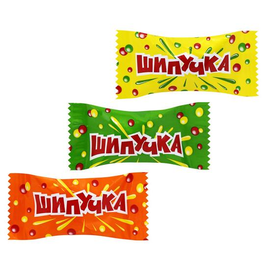 Цукерки кармель Шипучка Roshen ваг