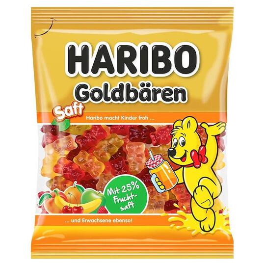 Цукерки желейні ведмеді сік Haribo 160г