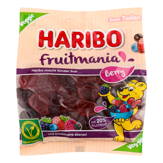 Цукерки желейні фрут.ягоди Haribo 160г