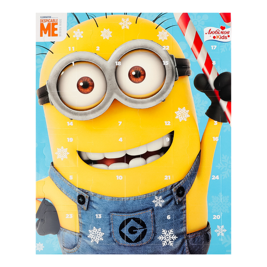 Набір Адвент календар Kids Любімов 120г