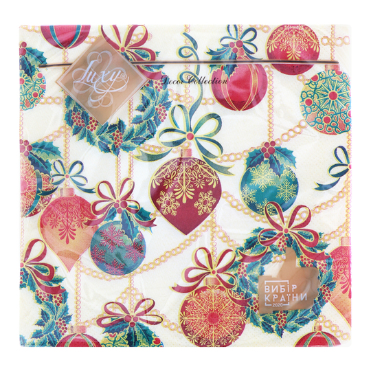 Серветки ст.2ш.LaFleur Син.пр.33*33*16шт