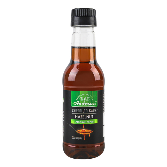 Сироп Лісовий горіх ANDERSEN 200мл