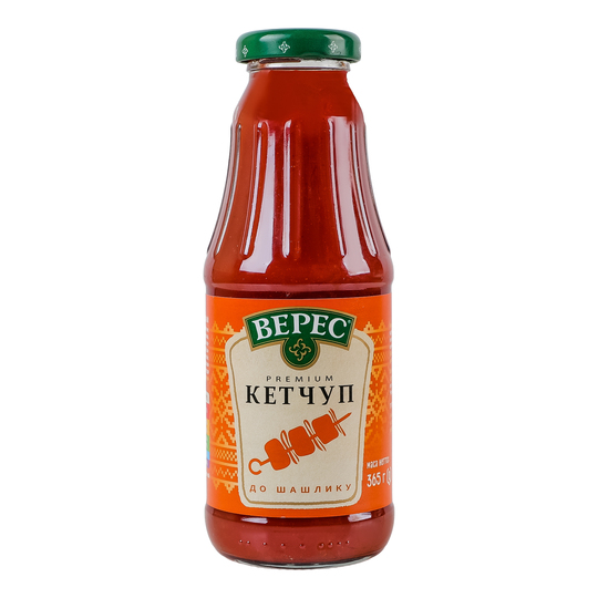 Кетчуп до шашлику premium Верес 365г с/б