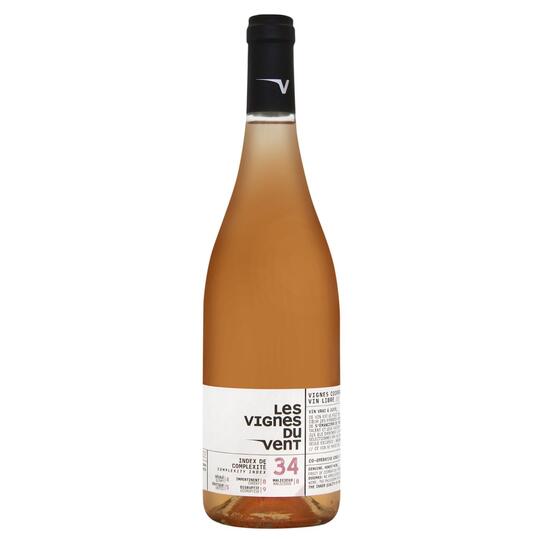 Вино Les Vignes duVent34 р/сух12,5%0,75л