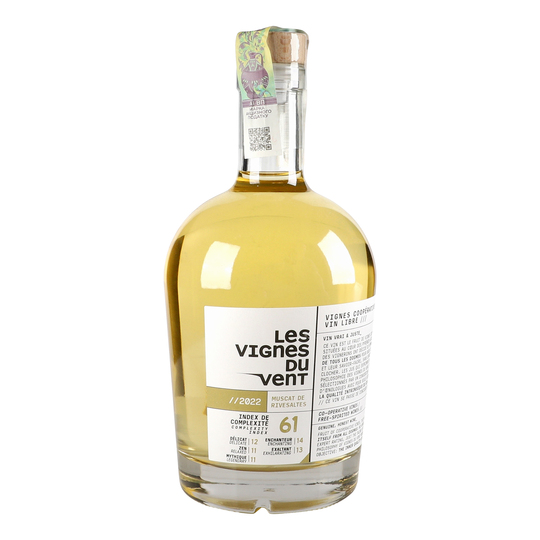 Вино Les Vignes duVent61 б/сол15,5%0,75л