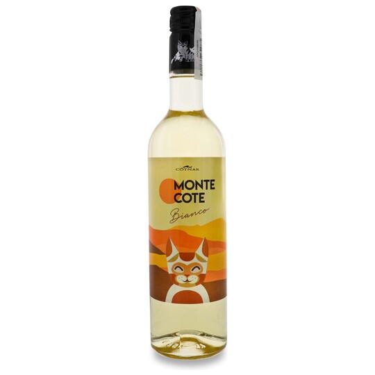 Вино Monte Cote Bianco б/нсол 12% 0,75л