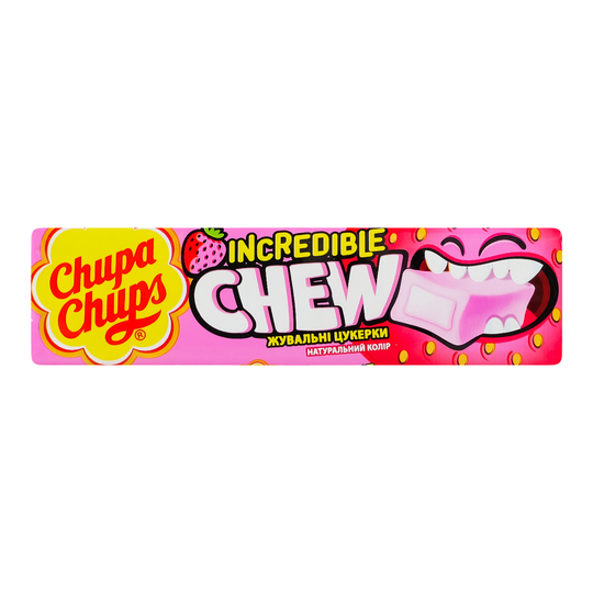 Цукерка жув. полуниця Chupa Chups 45г