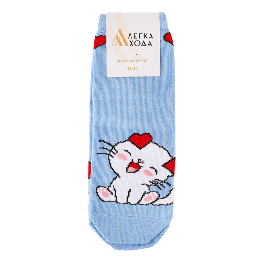 Шкарпетки дит.Легка Хода блакит.р.18-20
