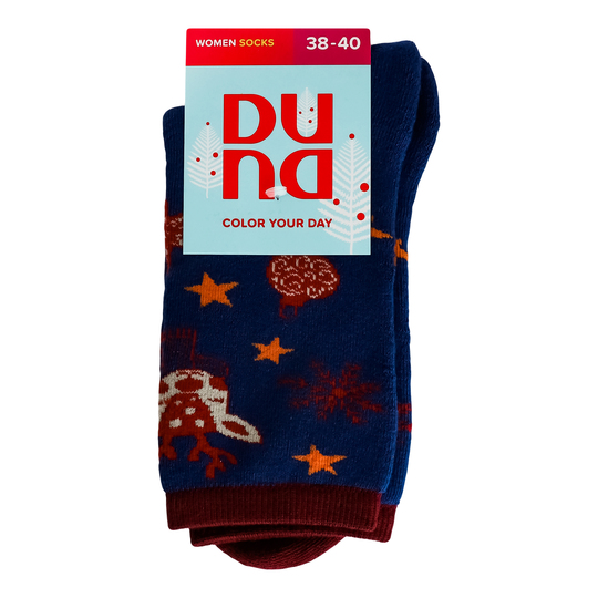 Шкарпетки жіночі Duna синій р.23-25