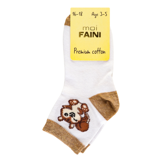 Шкарпетки дит.moi FAINI зв.біл.р.16-18