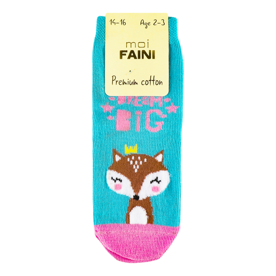 Шкарпетки дит.moi FAINI лиса р.14-16
