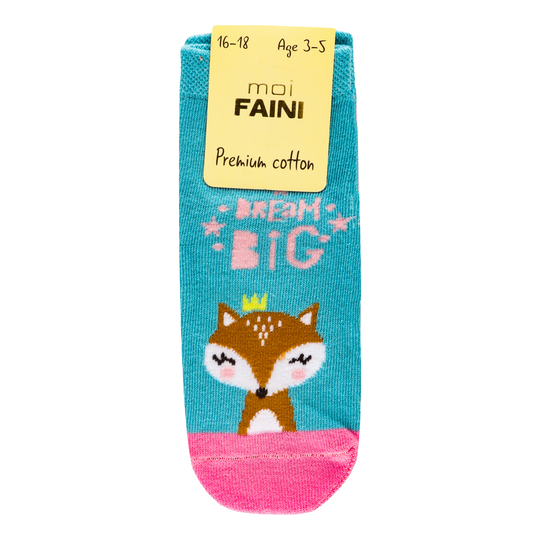 Шкарпетки дит.moi FAINI лиса р.16-18