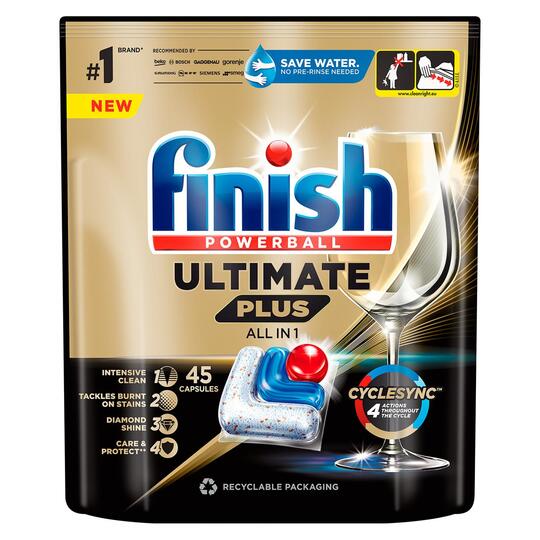 Капсули для пмм Finish Ultimate 45шт