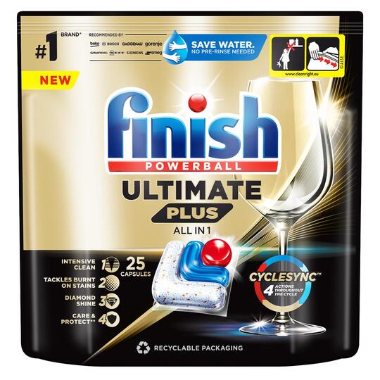 Капсули для пмм Finish Ultimate 25шт