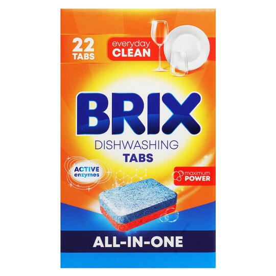 Таблетки для ПММ Brix All in One 22шт