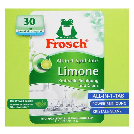 Таблетки для ПММ Frosch Лимон 30шт