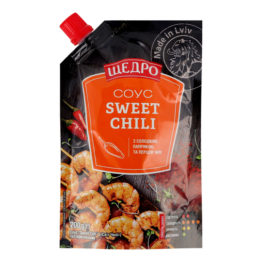 Соус Світ Чилі Щедро д/п 200г