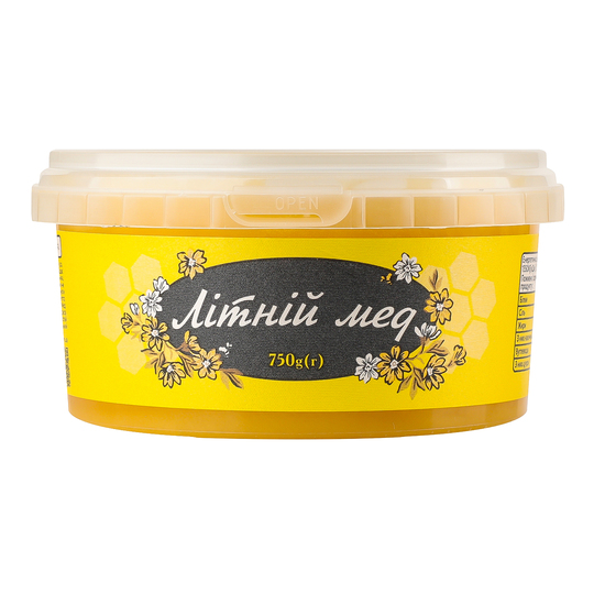 Мед натур. Літній Мед України 750г