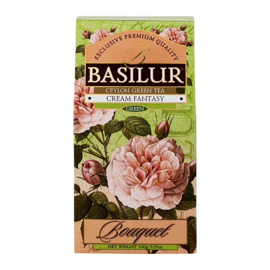 Чай зелений Крем.фантазія Basilur 100г