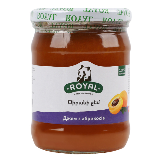 Джем з абрикосів Royal 600г