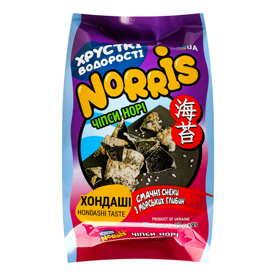 Чипси норі з хондаші Norris 25г