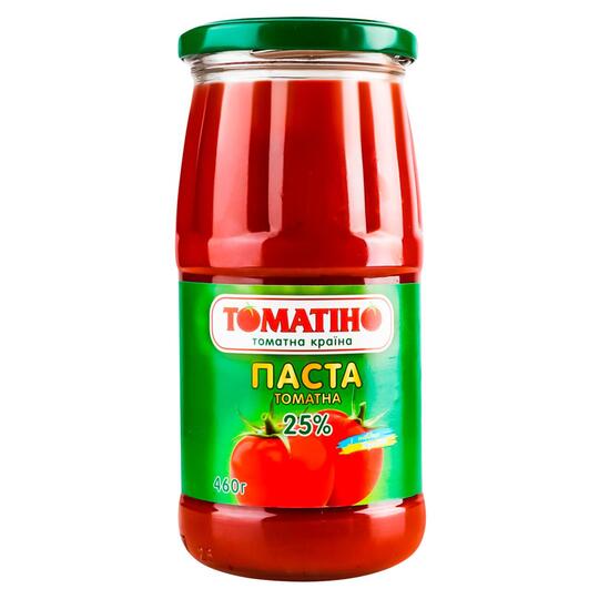 Паста томатна 25% Тomatino с/б 460г