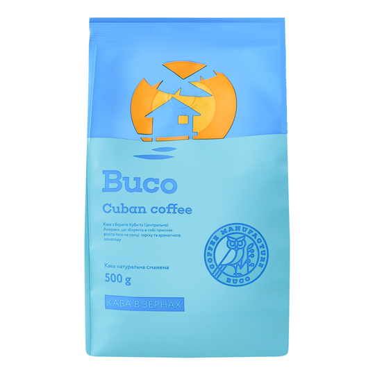 Кава зернова рецепт Куби Buco 500г