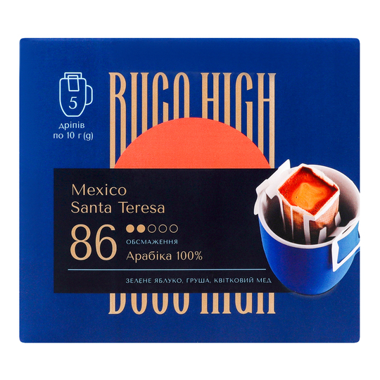 Кава в дріпах Mexico Buco High 5*10г
