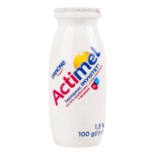 Продукт к.м. Actimel 1,5% сол.100г