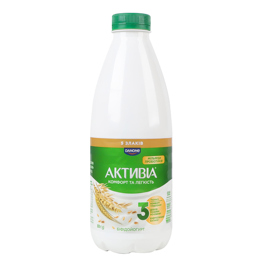 Йогурт Активіа 1,5% 5 злак.пет. 800г