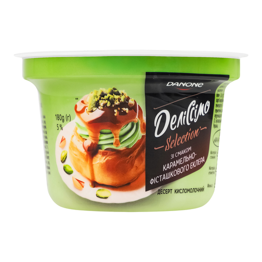 Десерт к/м Деліссімо 5% кар.фіст.180г