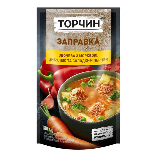 Заправка овочева Торчин д/п 180г