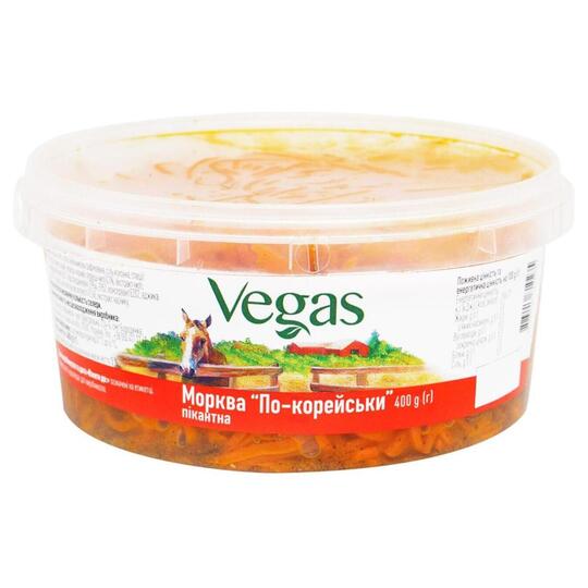 Морква По-корейськи VEGAS 400г