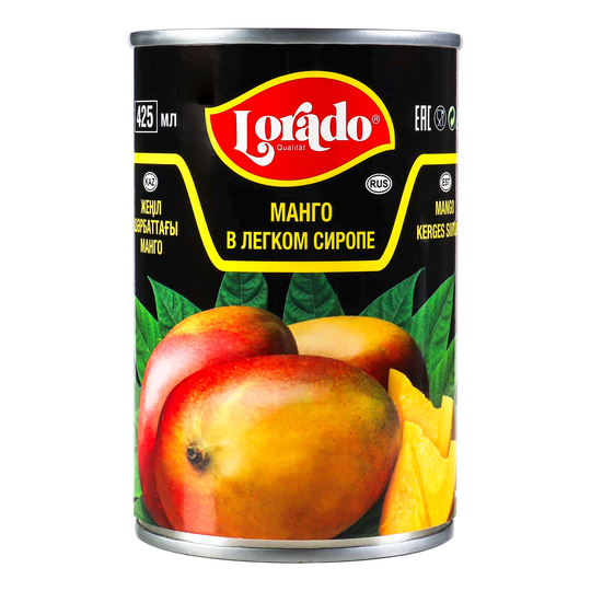 Манго консервоване в сиропі Lorado 425мл